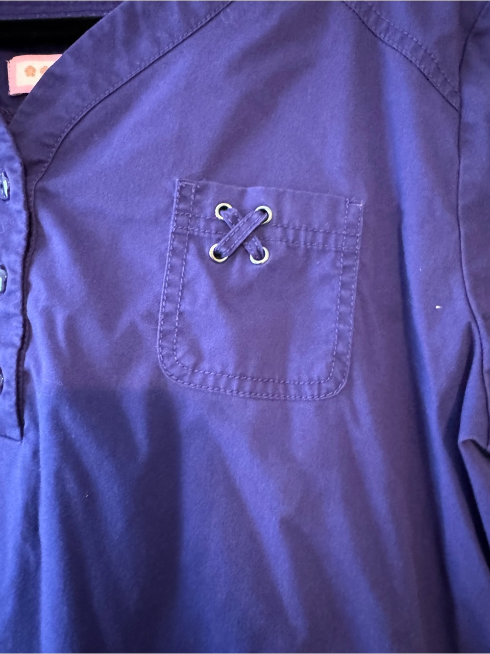Koi women’s Purple scrub top - Picture 7 of 11